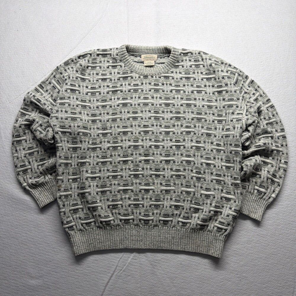 Vintage 90s St. John’s Bay Cable Knit Sweater - Men’s XL